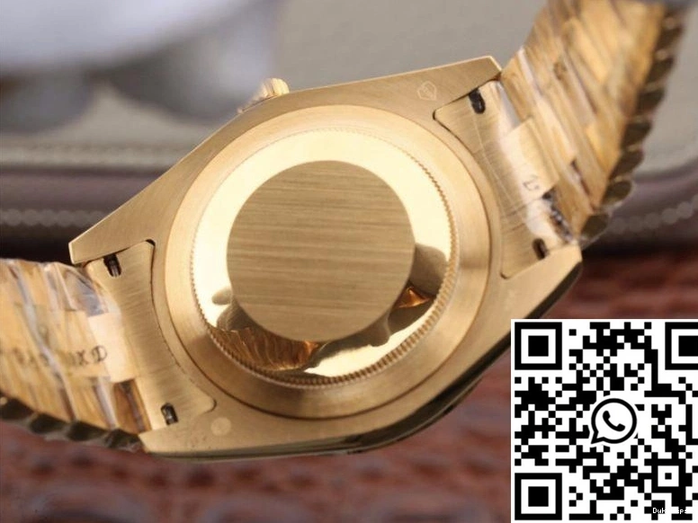 EW 218238 Rolex Day-Date II Factory Gold 40MM Yellow Dial 18K 0914